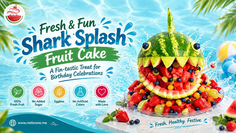 Baby Shark Cake Dubai: How to Turn a Watermelon into the Star of the Party