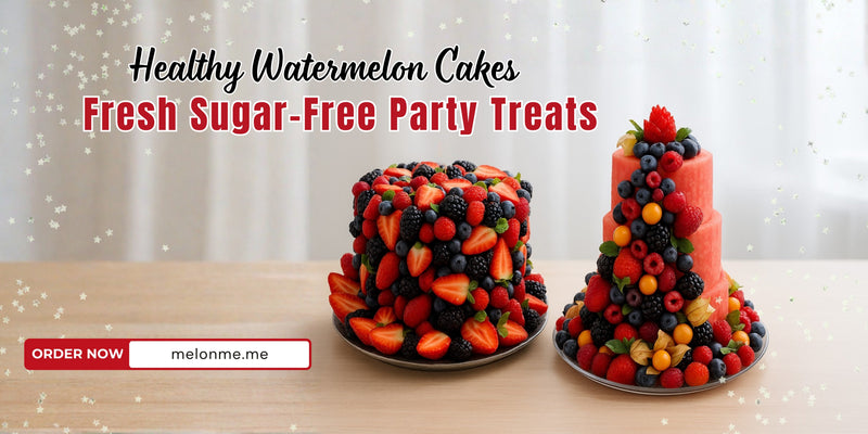 Watermelon Cakes Dubai | Fresh, Sugar-Free Party Cakes by MelonMe