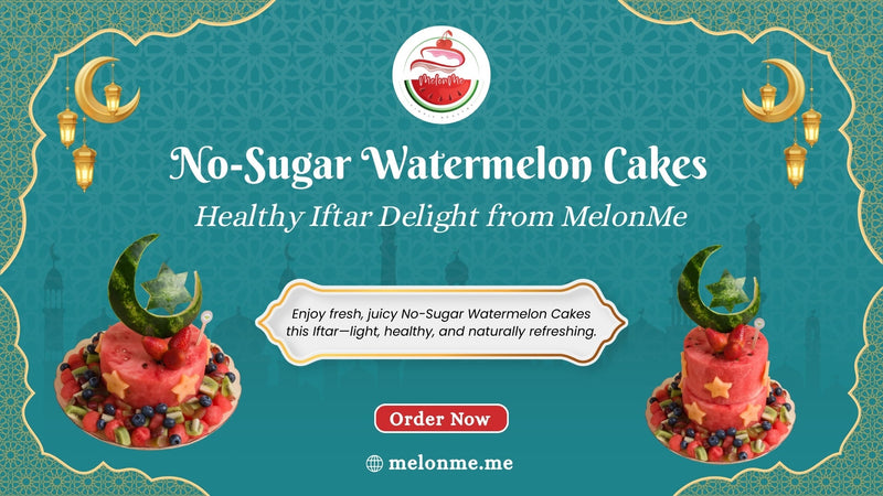 No-Sugar Iftar Watermelon Cakes are redefining healthy Iftar desserts in Dubai.