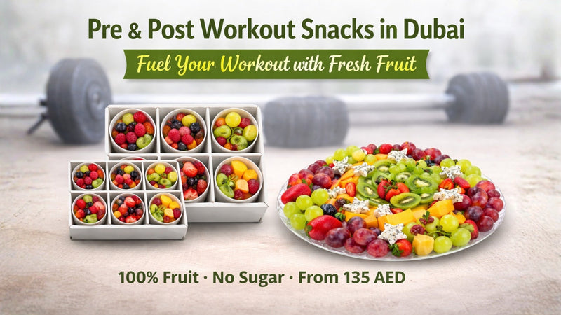 Pre and Post Workout Snacks Dubai: Fuel Your Body the Smart Way