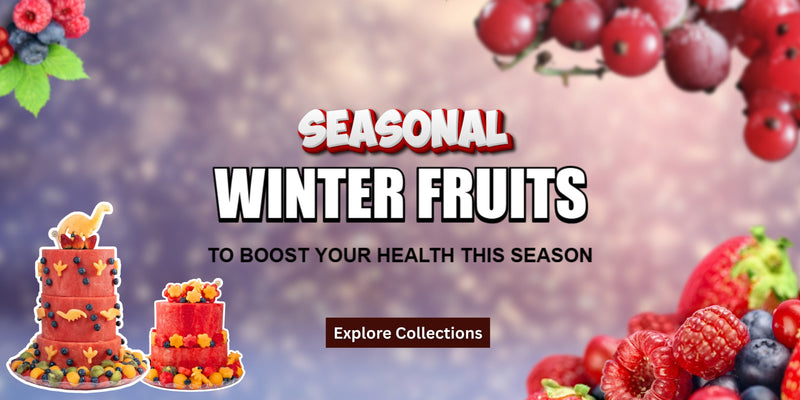Seasonal Winter Fruits UAE | Fresh Healthy Cakes Dubai | MelonMe