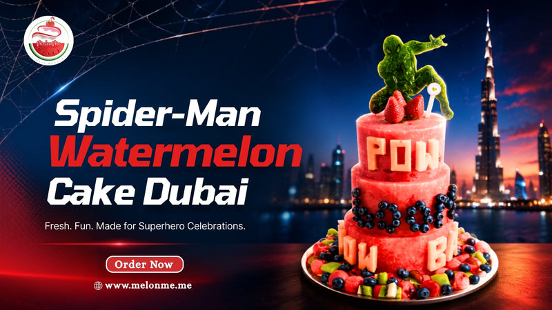 Spider-Man Watermelon Cake Dubai: The Freshest Superhero Cake in the City