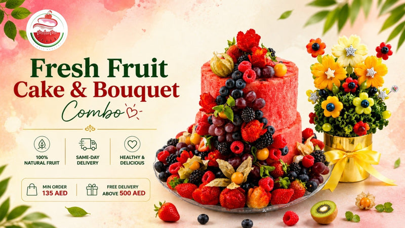 Fresh Fruit Cake and Bouquet Delivery in Dubai A Complete Gift Planning Guide