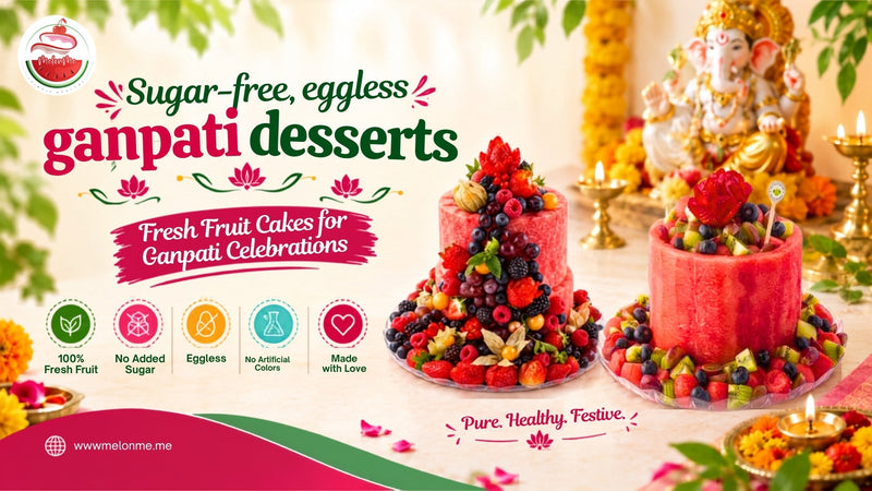 Ganpati Cakes in Dubai: Fresh Fruit, Sugar-Free & Eggless Options