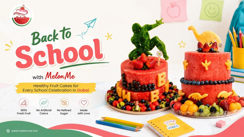 Back to School Cakes Dubai: Healthy, Fresh Watermelon Cakes for Every Classroom Celebration