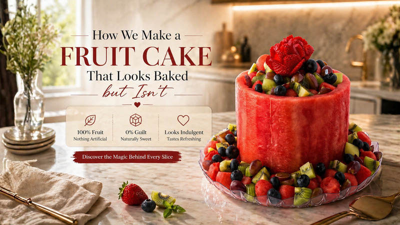 Watermelon Cake Dubai: How Is It Made? Inside the MelonMe Process