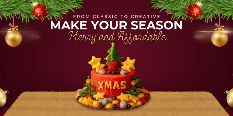 Christmas Plum Cake Alternatives | Fresh Fruit Cakes Dubai