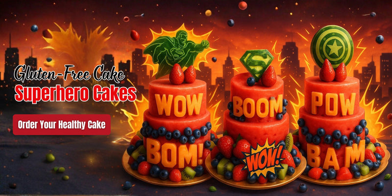 Superhero Cakes in Dubai | Custom Gluten-Free Cakes by MelonMe