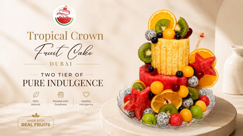 Fresh Fruit Cake Dubai: The Tropical Crown — Nature's Most Joyful Summer Celebration Cake