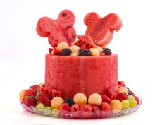 1-Tier Mickey Mouse Watermelon Cake