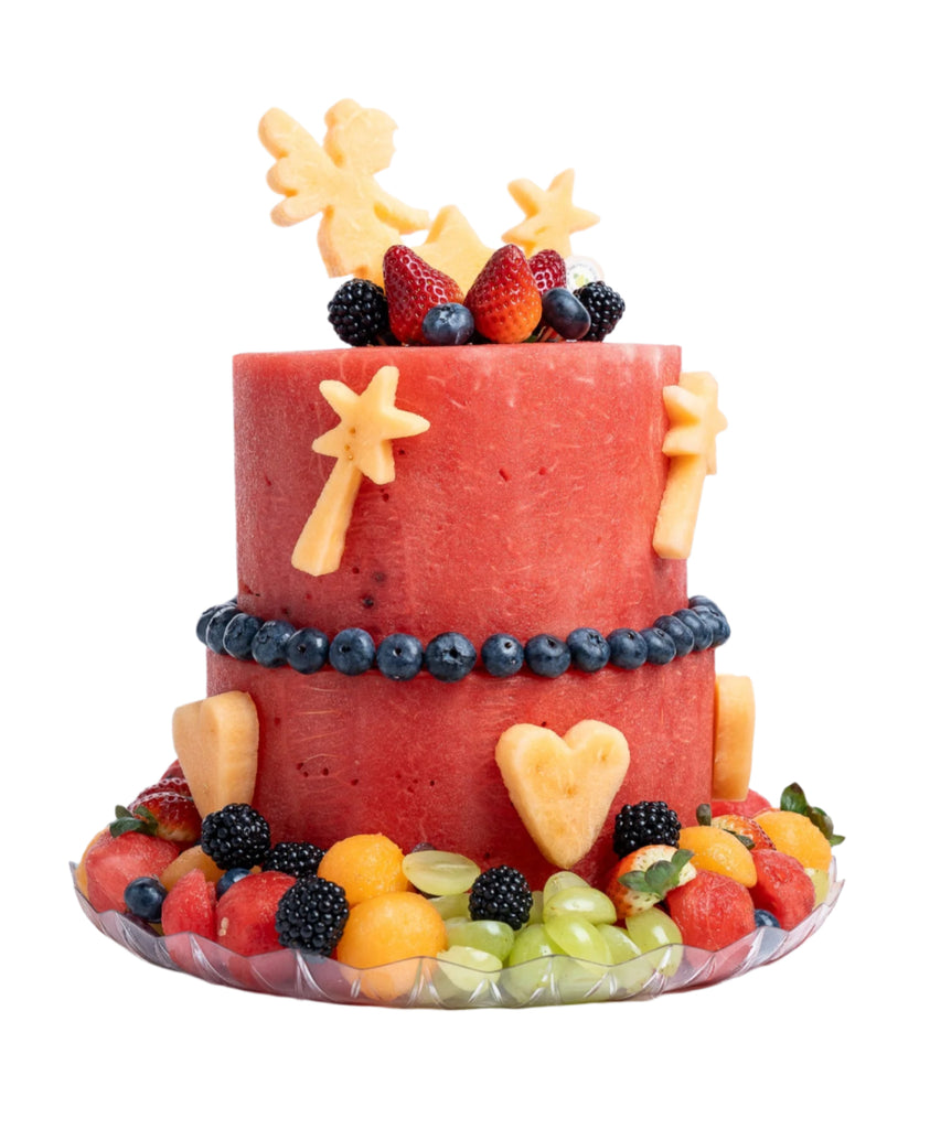 2-Tier Enchanted Fairy Watermelon Cake