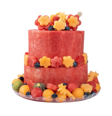 2-Tier Summer Watermelon Cake