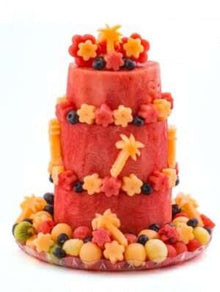 3-Tier Summer Watermelon Cake