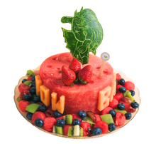 1-Tier Batman Watermelon Cake