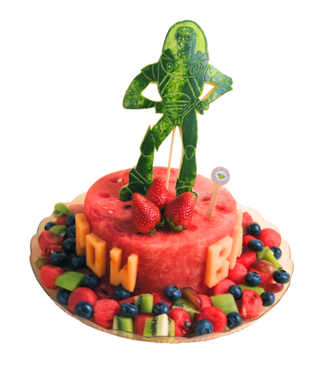 1-Tier Buzz Lightyear Watermelon Cake