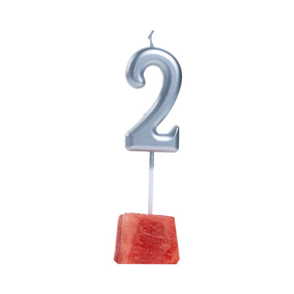Number Candles (Gold/Silver)