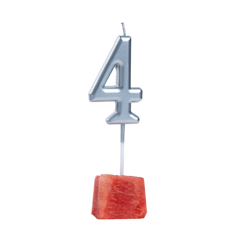 Number Candles (Gold/Silver)