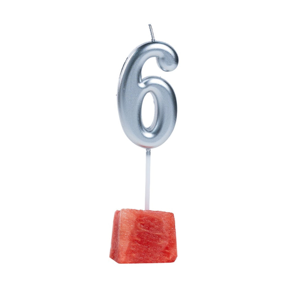 Number Candles (Gold/Silver)