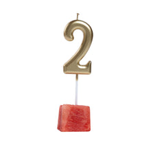 Number Candles (Gold/Silver)
