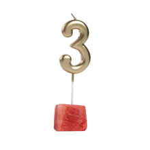 Number Candles (Gold/Silver)
