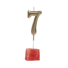 Number Candles (Gold/Silver)