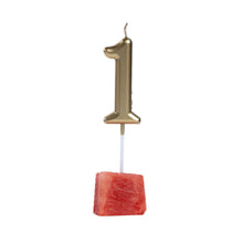 Number Candles (Gold/Silver)