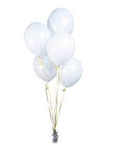 Single Color Balloon Bunch - Pack of 6