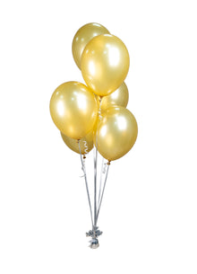 Single Color Balloon Bunch - Pack of 6
