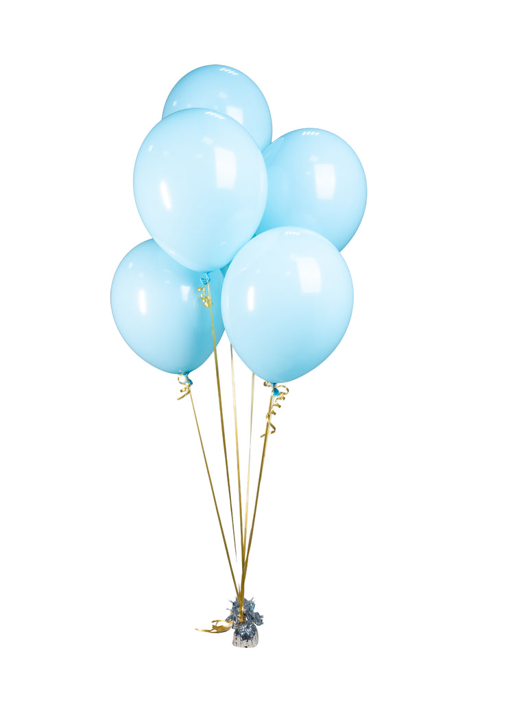 Single Color Balloon Bunch - Pack of 6