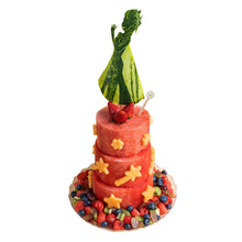 3-Tier Frozen Elsa Watermelon Cake