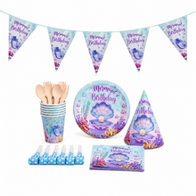 Mermaid Birthday Party Set – Eco Edition