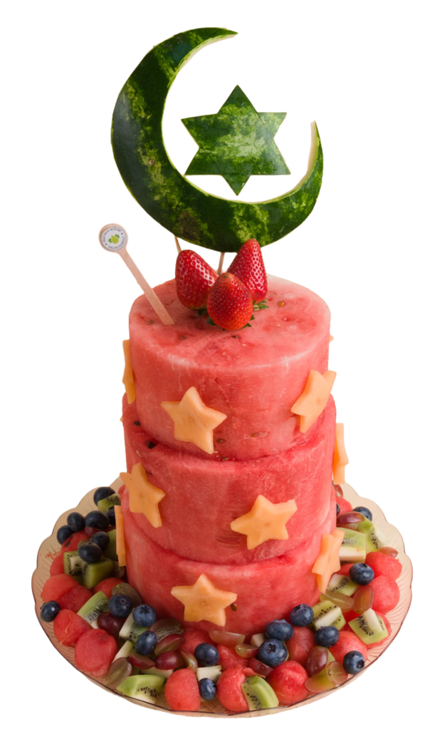 3-Tier Eid Watermelon Cake
