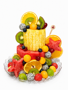 Tropical Crown Fruit Cake