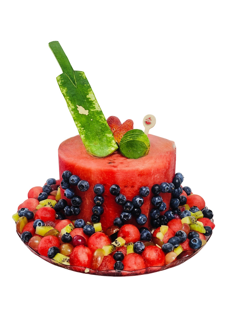1-tier-cricket-watermelon-cake-kids-birthday-fruit-cake-delivery-dubai