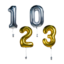 Foil Number Balloons
